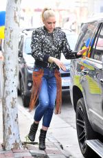 GWEN STEFANI at a Nails Salon in Hollywood 02/26/2019