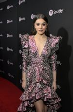 HAILEE STEINFELD at Spotify Best New Artist 2019 in Los Angeles 02/07/2019