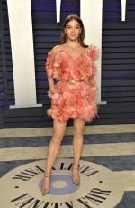 HAILEE STEINFELD at Vanity Fair Oscar Party in Beverly Hills 02/24/2019