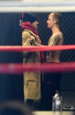 HAILEY and Justin BIEBER at UFC Gym in Hoboken 02/15/2019