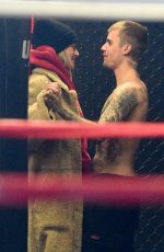 HAILEY and Justin BIEBER at UFC Gym in Hoboken 02/15/2019