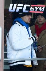 HAILEY and Justin BIEBER at UFC Gym in Hoboken 02/15/2019