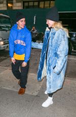 HAILEY and Justin BIEBER Out and About in New York 02/15/2019