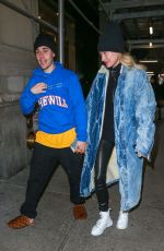 HAILEY and Justin BIEBER Out and About in New York 02/15/2019