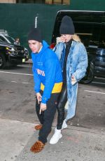 HAILEY and Justin BIEBER Out and About in New York 02/15/2019