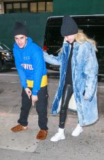 HAILEY and Justin BIEBER Out and About in New York 02/15/2019