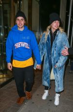 HAILEY and Justin BIEBER Out and About in New York 02/15/2019