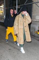 HAILEY and Justin BIEBER Out in New York 02/17/2019