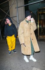 HAILEY and Justin BIEBER Out in New York 02/17/2019