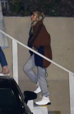 HAILEY BIEBER Heading to a Church in Los Angeles 02/06/2019