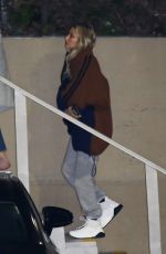 HAILEY BIEBER Heading to a Church in Los Angeles 02/06/2019