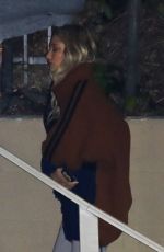 HAILEY BIEBER Heading to a Church in Los Angeles 02/06/2019