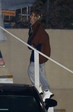 HAILEY BIEBER Heading to a Church in Los Angeles 02/06/2019