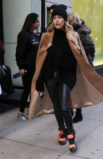 HAILEY BIEBER Leaves Her Apartment in New York 02/10/2019