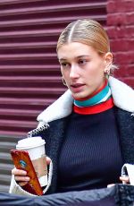 HAILEY BIEBER Leaves Hillsong Church in New York 02/24/2019
