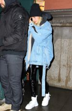 HAILEY BIEBER Leaves Lure Fishbar in New York 02/12/2019