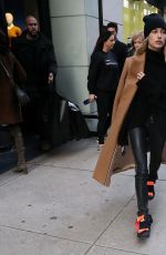 HAILEY BIEBER Out and About in New york 02/10/2019