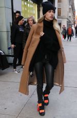 HAILEY BIEBER Out and About in New york 02/10/2019