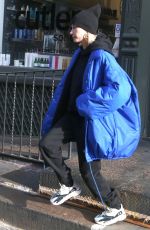 HAILEY BIEBER Out in New York 01/28/2019