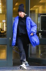 HAILEY BIEBER Out in New York 01/28/2019