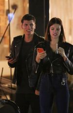 HAILEY CLAUSON and Jullien Herrera Night Out in West Hollywood 02/09/2019