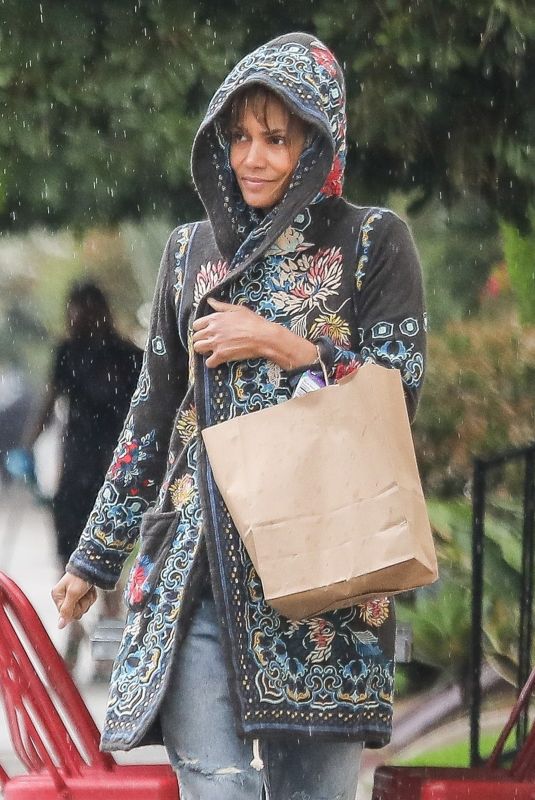 HALLE BERRY Shoppinig for Grocery in Los Angeles 02/13/2019
