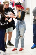 HALSEY and Yungblud at Airport in Adelaide 02/13/2019