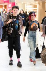HALSEY and Yungblud at Airport in Adelaide 02/13/2019