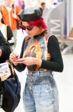 HALSEY and Yungblud at Airport in Adelaide 02/13/2019