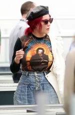 HALSEY and Yungblud at Airport in Adelaide 02/13/2019