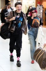 HALSEY and Yungblud at Airport in Adelaide 02/13/2019