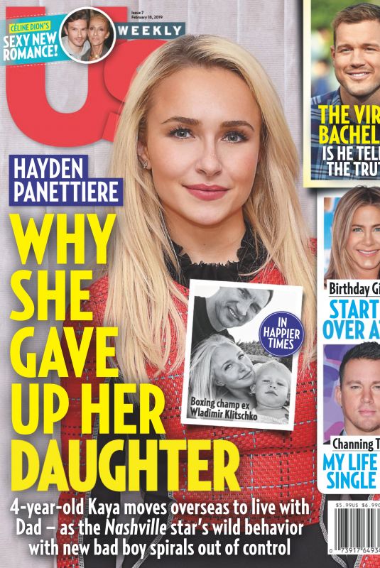 HAYDAN PANETTIERE in US Weekly Magazine, Februry 2019