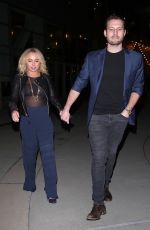 HAYDEN PANETTIERE and Brian Hickerson Night Out in Hollywood 01/31/2019
