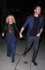 HAYDEN PANETTIERE and Brian Hickerson Night Out in Hollywood 01/31/2019