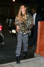 HEIDI KLUM Arrives at Greenwich Hotel in New York 02/05/2019