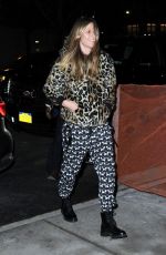 HEIDI KLUM Arrives at Greenwich Hotel in New York 02/05/2019