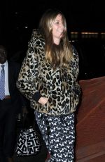 HEIDI KLUM Arrives at Greenwich Hotel in New York 02/05/2019