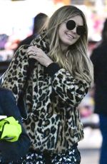 HEIDI KLUM Arrives at Greenwich Hotel in New York 02/05/2019