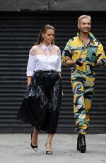 HEIDI KLUM Arrives on the Set of Germany