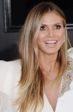 HEIDI KLUM at 61st Annual Grammy Awards in Los Angeles 02/10/2019