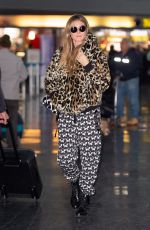 HEIDI KLUM at JFK Airpoirt in New York 02/05/2019