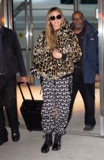 HEIDI KLUM at JFK Airpoirt in New York 02/05/2019