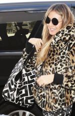 HEIDI KLUM at Los Angeles International Airport 02/05/2019