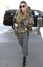HEIDI KLUM at Los Angeles International Airport 02/05/2019