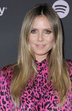 HEIDI KLUM at Spotify Best New Artist 2019 in Los Angeles 02/07/2019