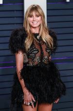 HEIDI KLUM at Vanity Fair Oscar Party in Beverly Hills 02/24/2019