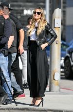HEIDI KLUM on the Set of Germany