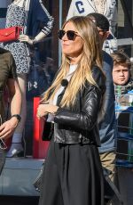 HEIDI KLUM on the Set of Germany