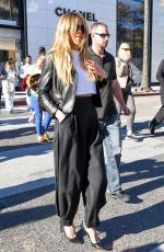 HEIDI KLUM on the Set of Germany