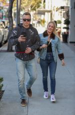 HEIDI MONTAG and Spencer Pratt Out for Lunch in West Hollywood 02/08/2019